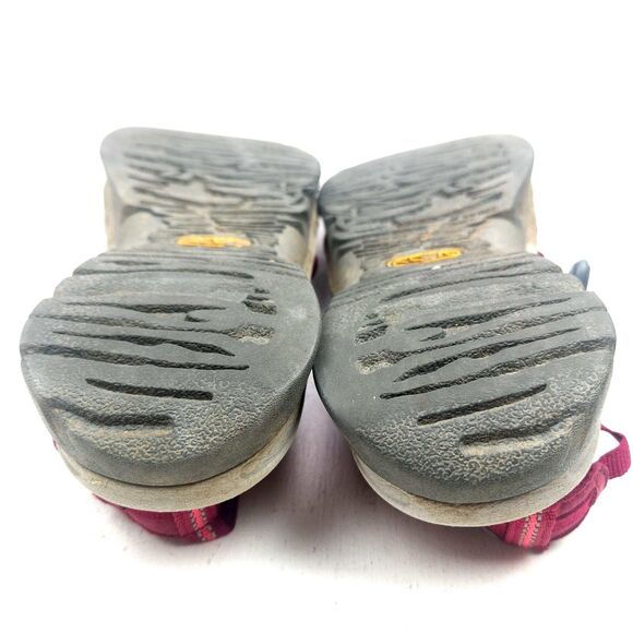 Keen Whisper Size 8 Red Waterproof Fisherman Suede Sandals - Picture 7 of 7